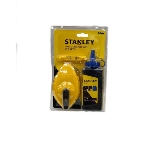 STANLEY CHALK REEL C/W LINE LEVEL ~