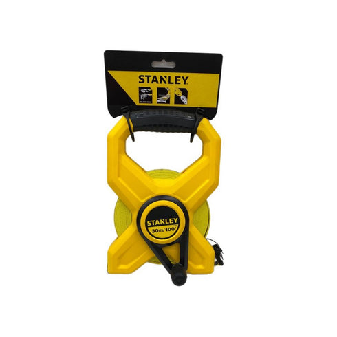 STANLEY 30M/100FT OPEN FIBREGLASS TAPE ~