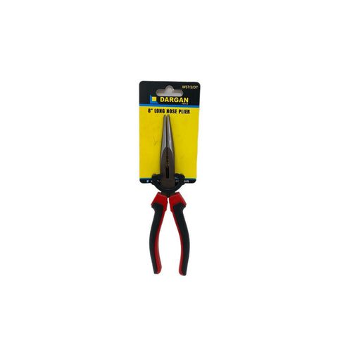 PLIERS 8" LONG NOSE (2 COLOUR)