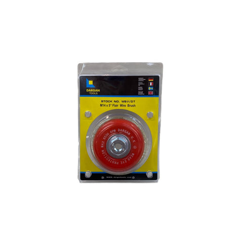 WIRE BRUSH M14 X 5" FLAIR