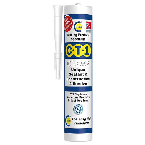 CT1 CLEAR Unique sealant & Construction adhesive