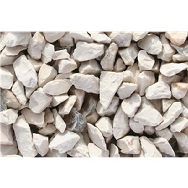 25Kg 6mm White Limestone Chip(Irwins)