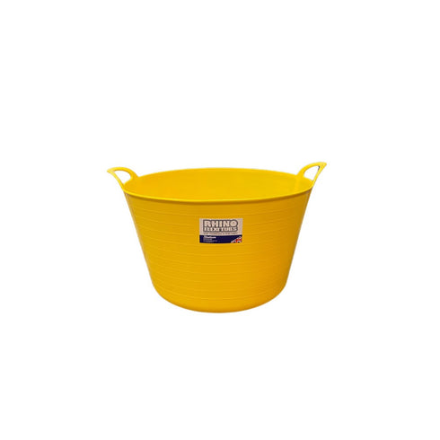 75L RHINO FLEXITUB - YELLOW