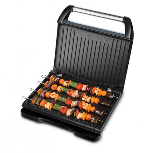 George Foreman 7 Portion Large Health Grill Grey 25051