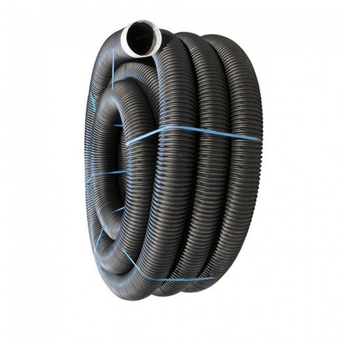 (160Mm=6") Land Drain*35Mt Coil* Cp (Black)