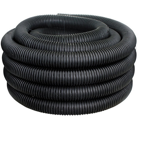 (80Mm=3") Land Drain*100Mt Coil* Pp (Black)