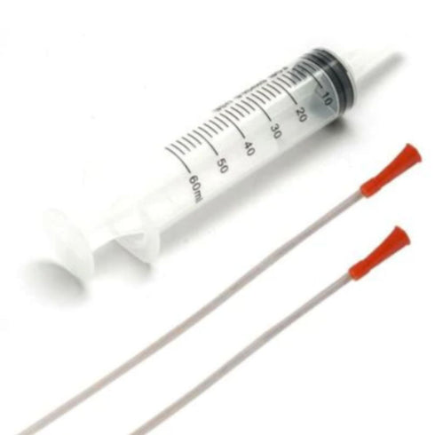 LAMB STOMACH TUBE 60ML C/W 2 CATHETERS ~