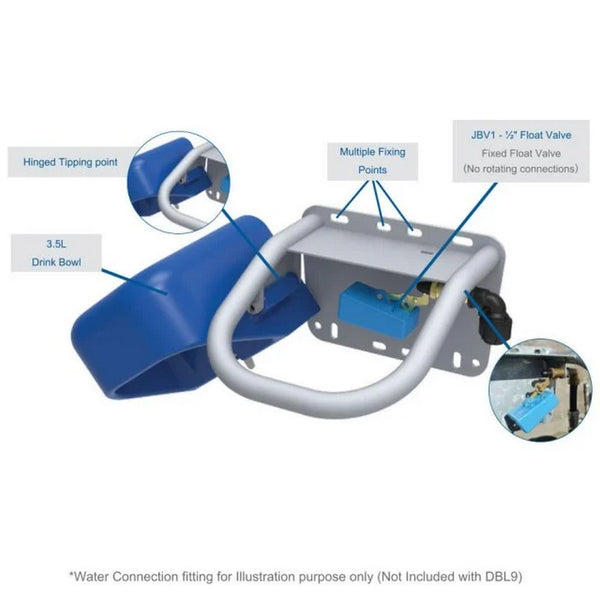 DBL9 TIP OVER DRINKER (JFC)