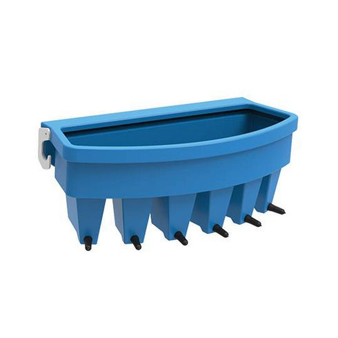 6 TEAT COMPARTMENT FEEDER PVC JFC (easy flow )