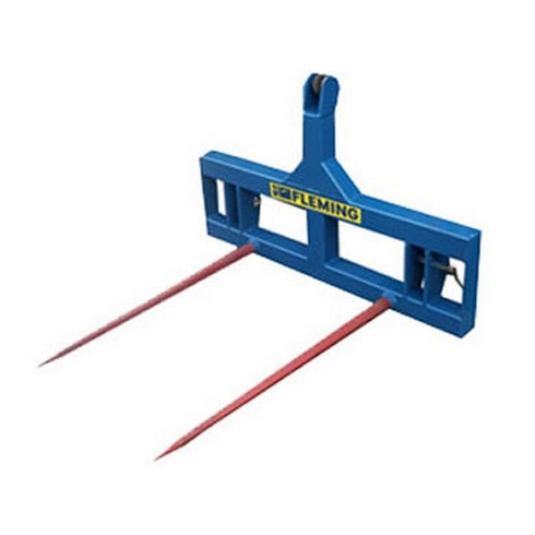Bale Lifter Twin Spike Fleming New Mod(2*43" Tines