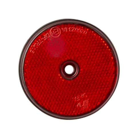 REFLECTOR ROUND Red 60mm (s) ~