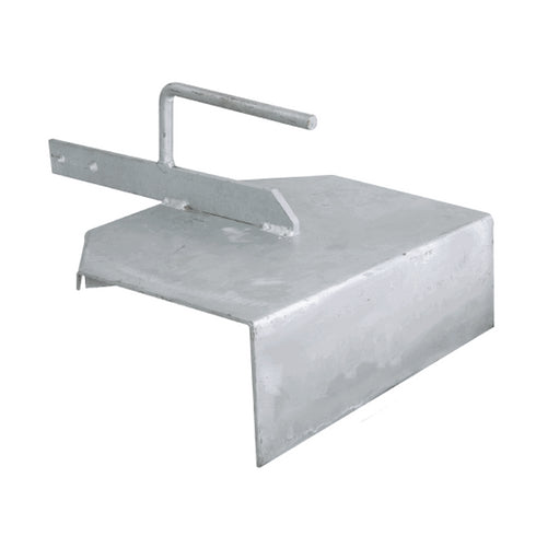 PLATE SPLASH SQ. WIDE c/w ARM   (S)