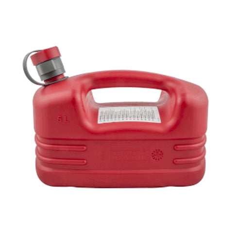 5L PLASTIC PETROL CAN inc. NOZZLE (S)
