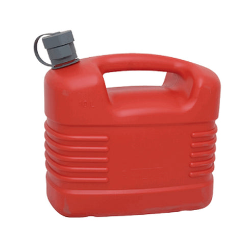 10L PLASTIC PETROL CAN inc. NOZZLE (S)