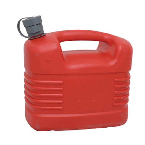 20L PLASTIC PETROL CAN inc. NOZZLE (S)