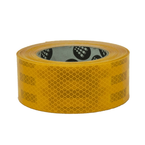 TAPE 50mm x 50m 3M YELLOW RIGID ECE104 (s)