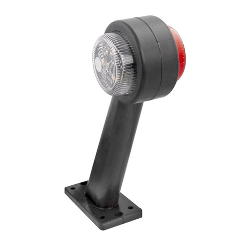 LED LAMP MARKER SIDE 45deg 10-30V RED/WHITE R/H