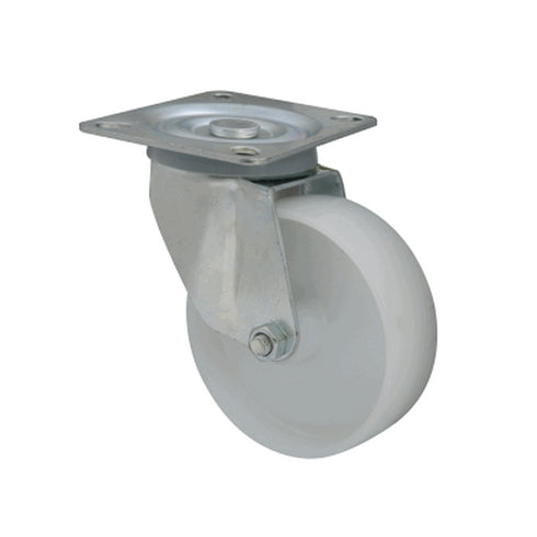 CASTOR NYLON SWIVEL 8in 220kg (s)