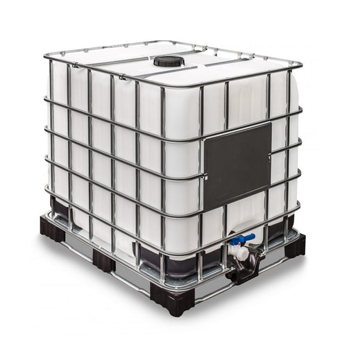 1000Lts **Clear** Plastic IBC Tank/Cube (Used) Clean Before Use