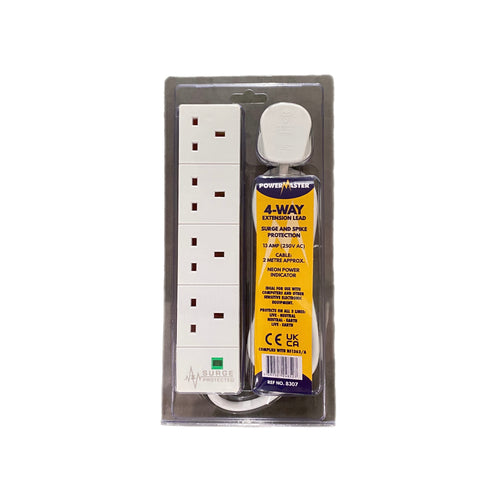 4G 2MTR 13A EXT LEAD SURGE PROTECTED ~