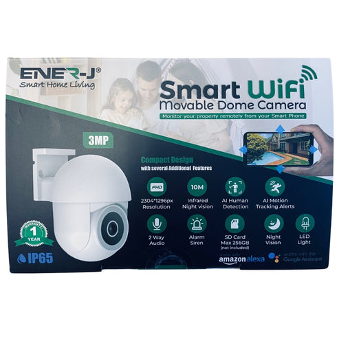 SMART OUTDOOR DOME IP CAMERA