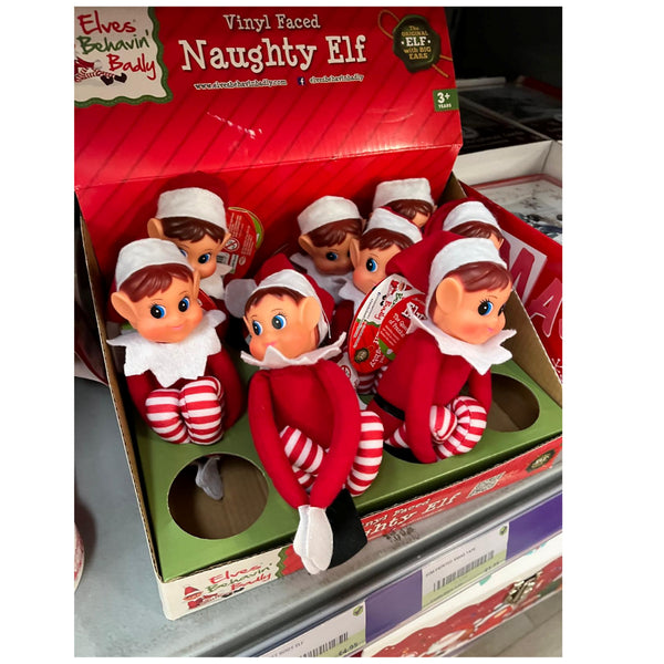 12" SOFT BODY ELF - Single Unit