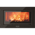SOLIS I60SS 10KW SINGLE SIDED STOVE- GLASS SURROUND -NO FAN-GRAPHITE