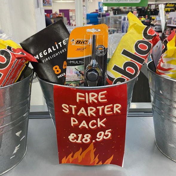 Fire Starter Bucket Inishowen CoOp