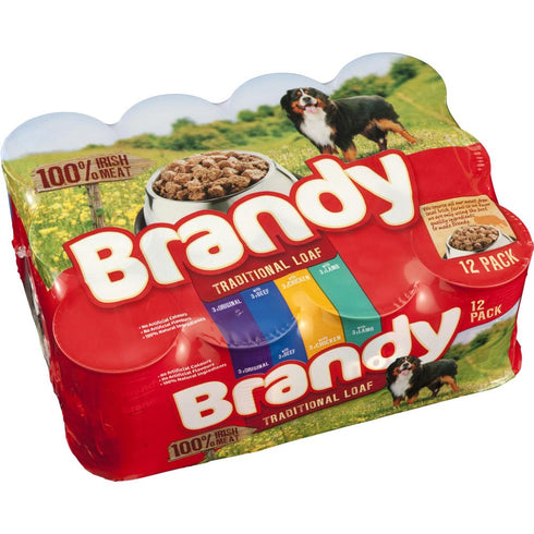 Tins Brandy Dog Food (12 Pk*395Grm)