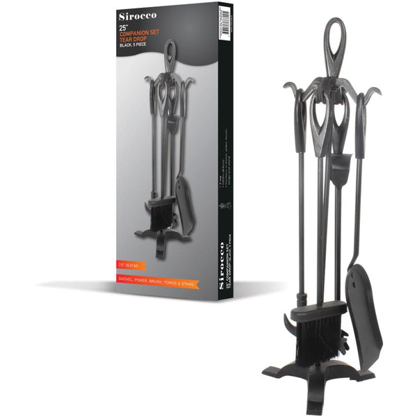 SIROCCO 5 PCE 25" TEAR DROP COMPANION SET