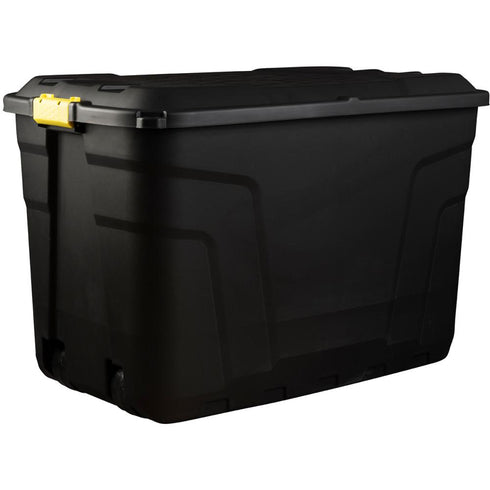 HEAVY DUTY STORAGE TRUNK ON WHEELS 190L