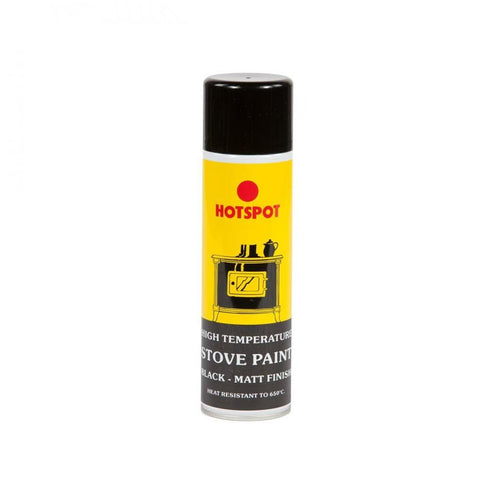 Hotspot Stove Paint Matt Black Aerosol - 450ml
