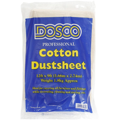DOSCO COTTON DUSTSHEET - 12 X 9
