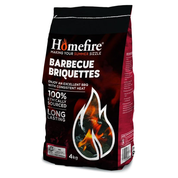 SUPAGRILL CHARCOAL BBQ BRIQUETTES 4KG