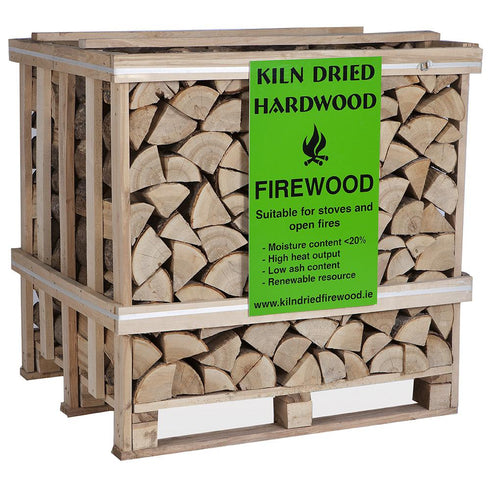 KILN DRIED ASH/OAK LOG CRATE 400KG