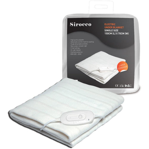 SIROCCO ELECTRIC UNDERBLANKET SINGLE (B)
