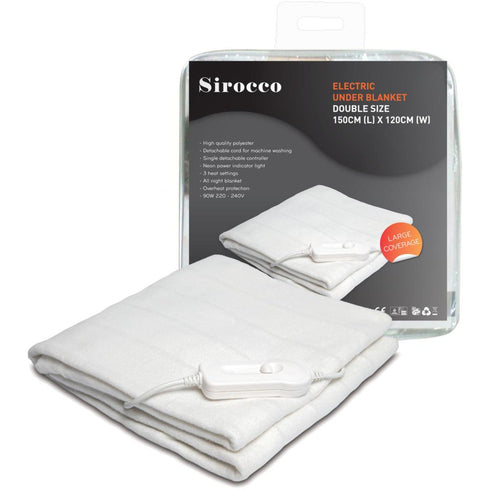 SIROCCO ELECTRIC UNDERBLANKET DOUBLE