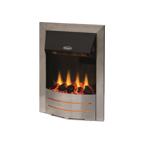 ARGON ARRANMORE ELECTRIC INSERT STOVE-CHROME TRIM