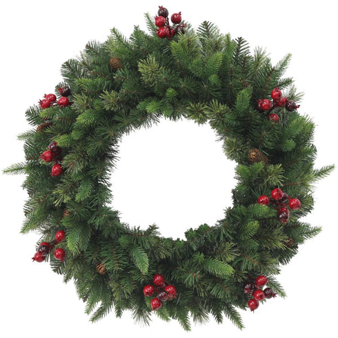 RUTLAND PINE WREATH -60CM