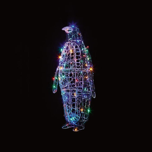 LEDMULTI ACTION SOFT ACYLIC PENGUIN-90CM