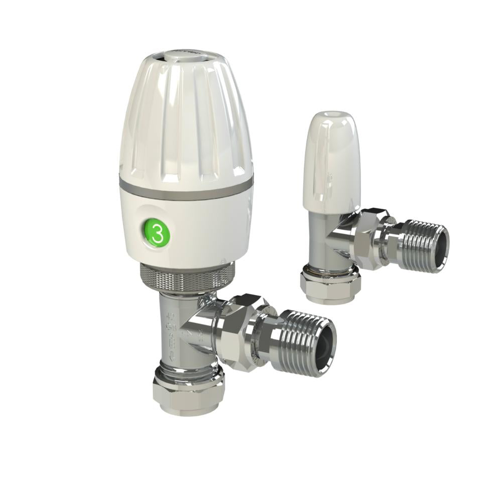 PEGLER TERRIER TRV + LOCKSHIELD VALVE PACK InishowenCoOp