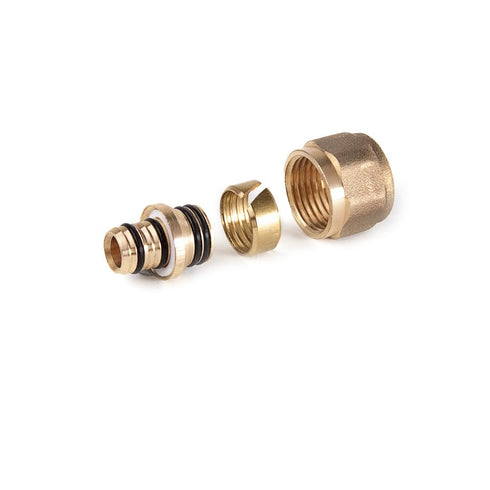 NUT & INSERT ADAPTOR TO COPPER COM 3/4"X20MM