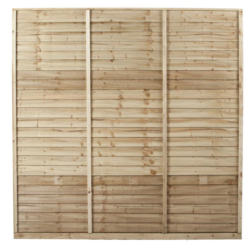 1.8 x 1.8m Shiplap Panels, Pressure Treated