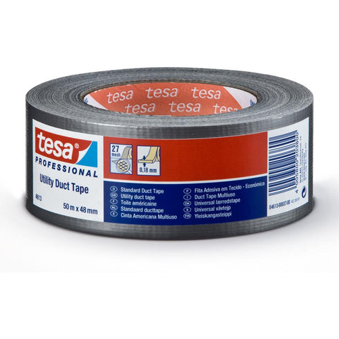 DOLPHIN/TESA SILVER 48MM X 50M DUCT TAPE ~