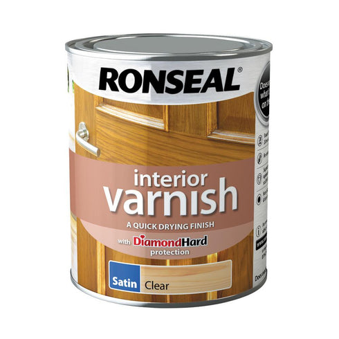 QD RON INT VARNISH SAT CLR 750ML