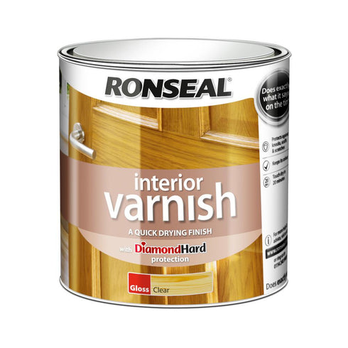 QD RON INT VARNISH GLS CLR 2.5LT