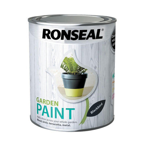 GARDEN PAINT BLACKBIRD 750ML
