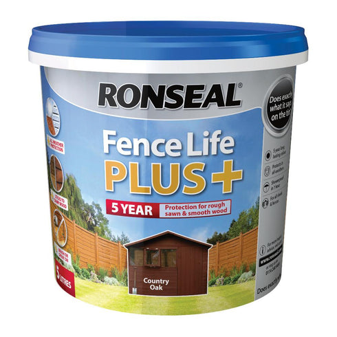 FENCELIFE PLUS COUNTRY OAK 5LT