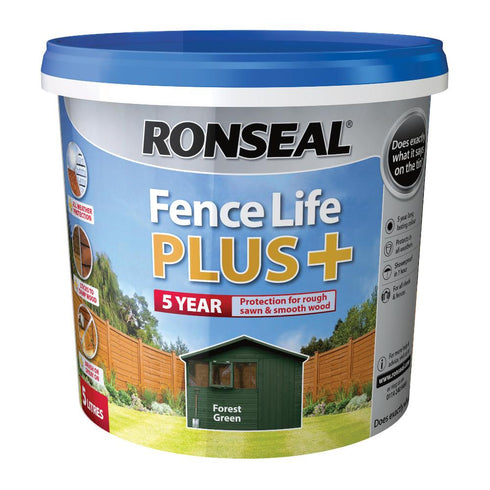 FENCELIFE PLUS FOREST GREEN 5LT