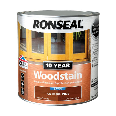 10 YEAR WOODSTAIN 750ML ANT PINE